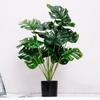 Artificial 18-Head Monstera Leaf Home and Outdoor Decor