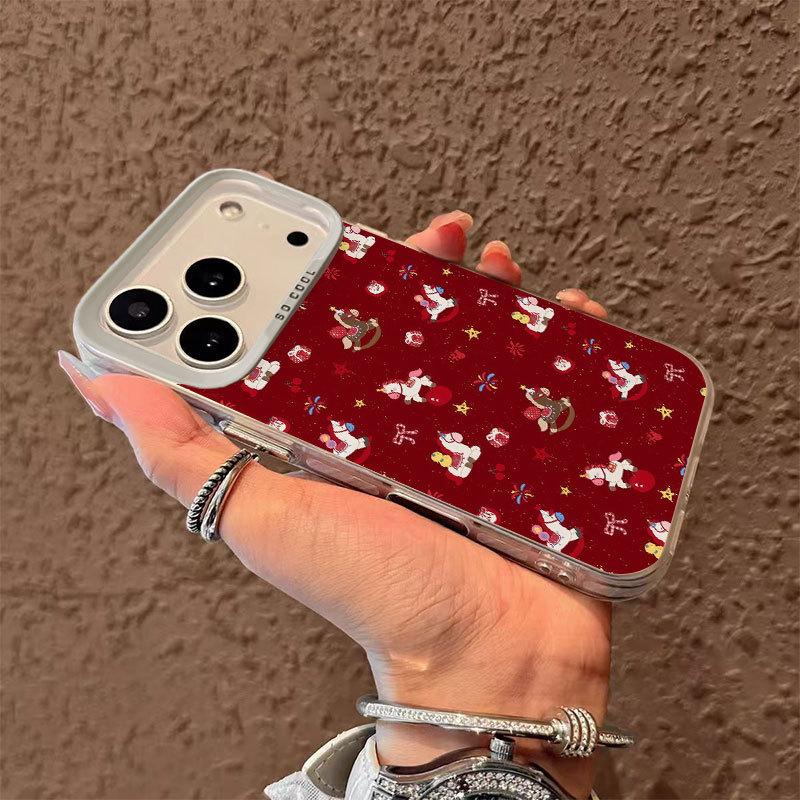 New Year's Pony is suitable for Apple 17Promax mobile phone case iPhone15/14/13 girl 16Promax trend