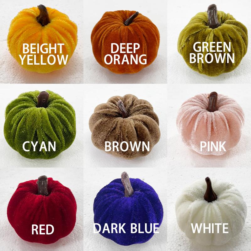 

Набор из 20 тыкв на Хэллоуин 5 см Искусственные тыквы Украшения Вечеринка на Хэллоуин Пенопластовая тыква Настольное украшение Декор на Хэллоуин 20PCS жёлтый