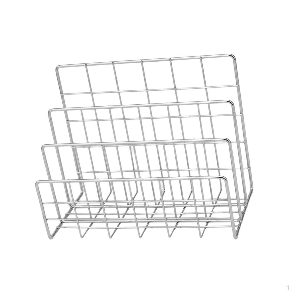 Compact Letter Organizer for Magazines And Newspapers On Desktop