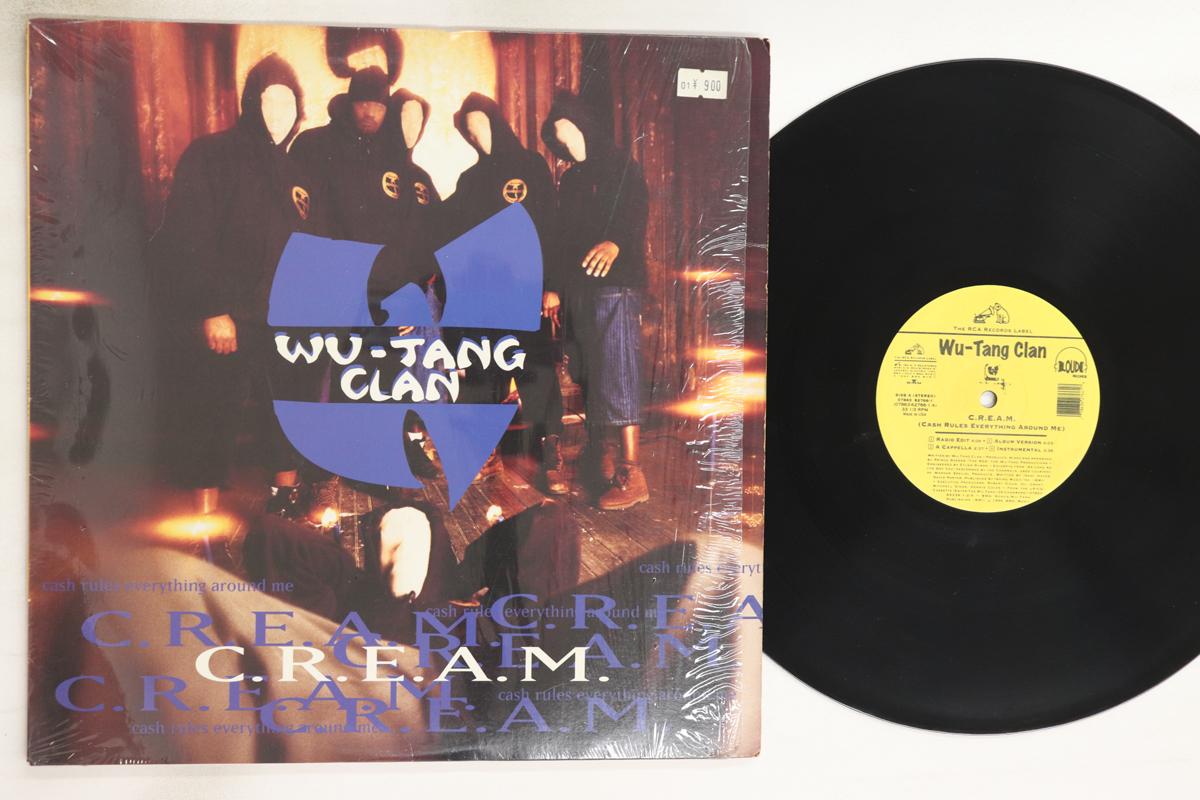 

12inch Record WU-TANG CLAN - C.R.E.A.M. (Cash Rules Everything A RCA07863,627661 RCA, BMG, Loud 1994 US Rap & Hip-Hop/R&B Used