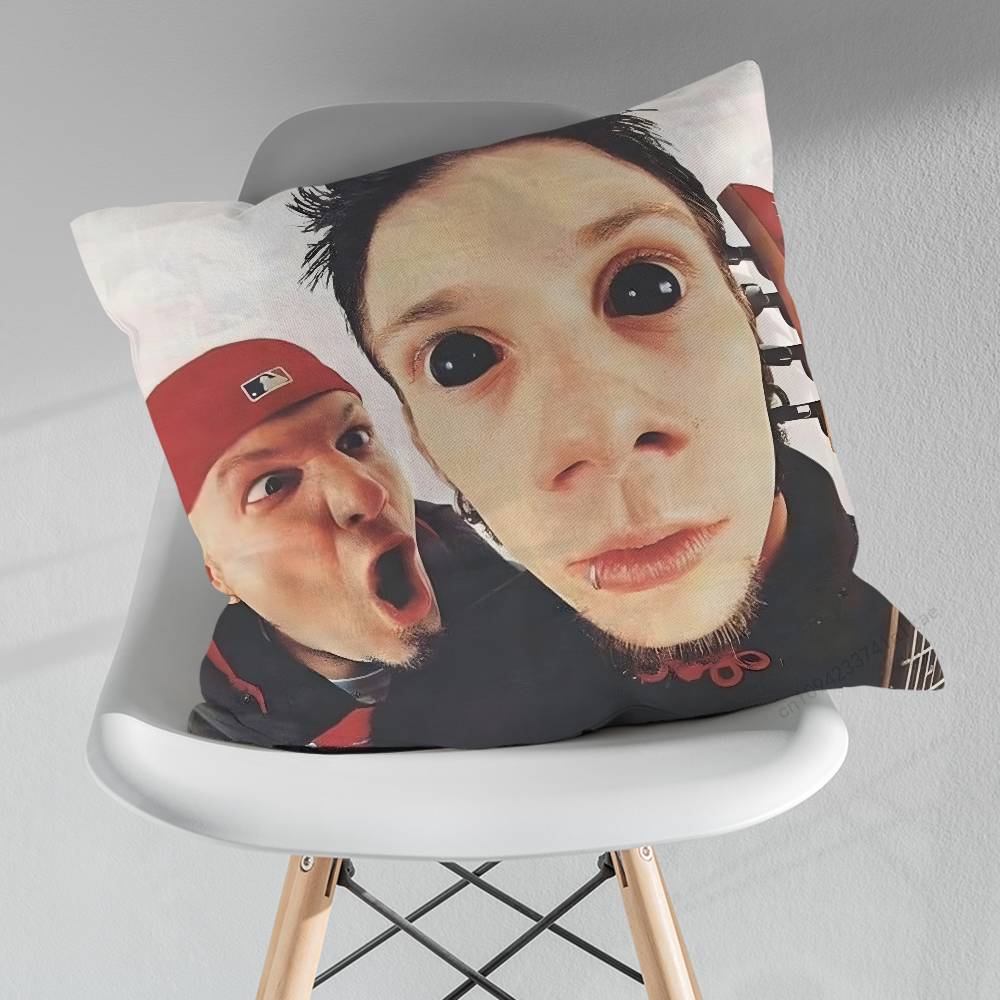 Rock LLimp BBizkit Band Throw Pillow Case Living Room Sofa Cushion Cover For Home Bedroom Decoration Protector