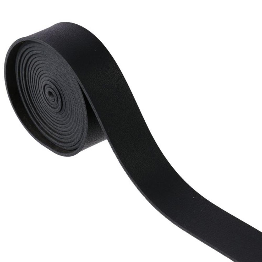 Black Black Leather Strip 1 Inch Wide Soft Leather Leather Projects Leather Belt Strips  DIY Craft