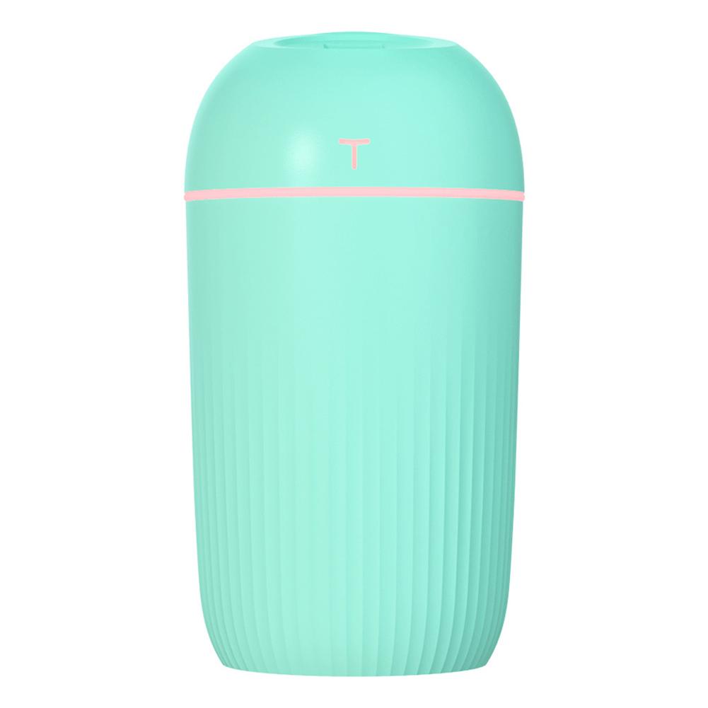 

USB Mini Humidifier 420ML Compact Design for Home Office or Car with Adjustable Mist Modes and Silent Operation зелений