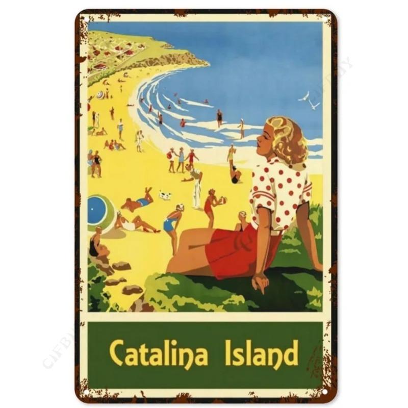 

Key West Florida Poster, Tropical Travel Wall Art