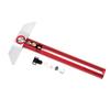 Woodworking T-Square Marking Ruler, 45° Aluminum Alloy Angle Ruler, Drill Guide Hole Ruler