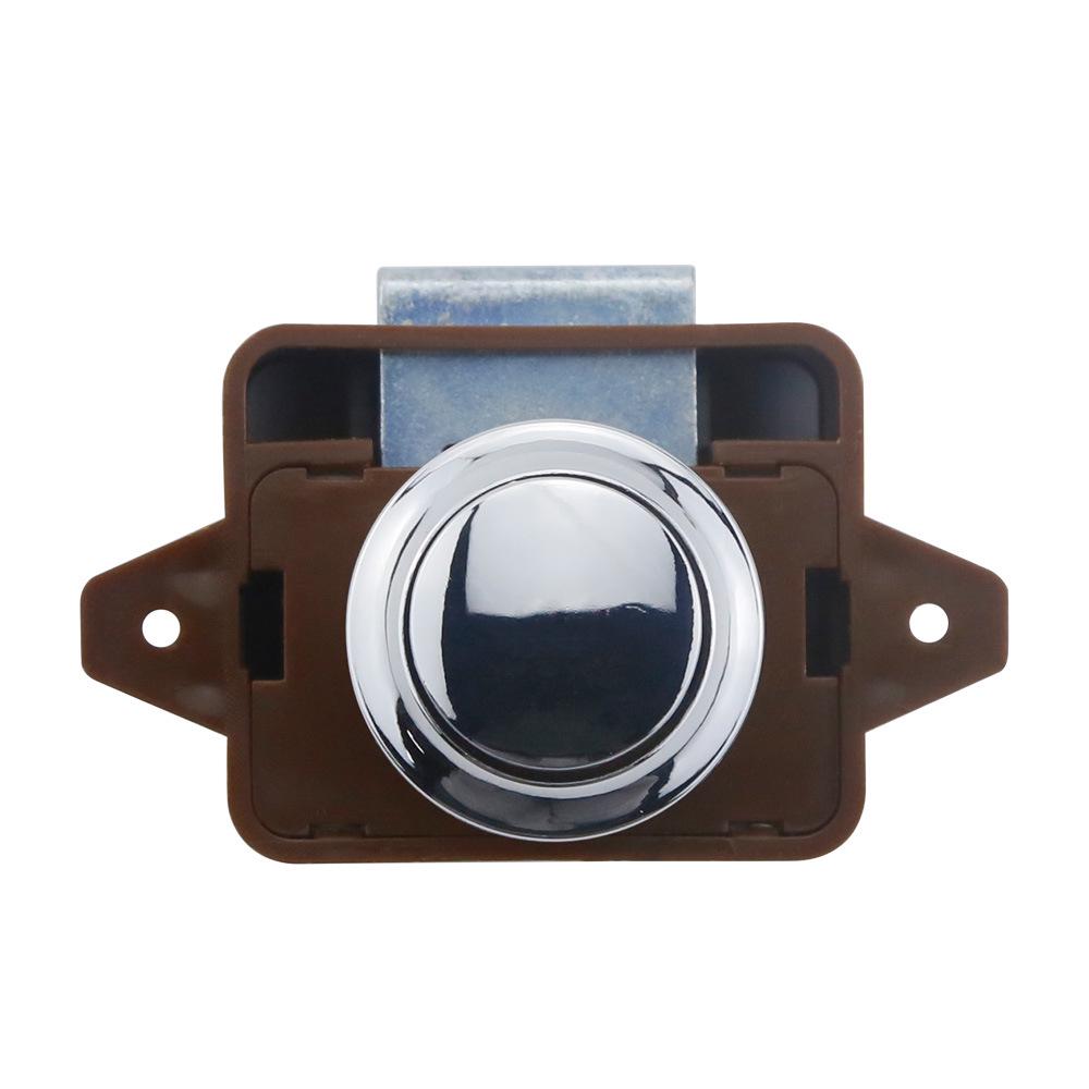 

Large RV Wall Cabinet Button Lock & Concealed Handle