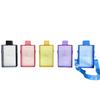 Yafeiqi Creative Rectangular Plastic Water Cup With Sealing Leakproof For Office And Outdoor Use