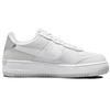 Nike  Air Force 1 Shadow White Metallic Silver Women Sneakers Summit-White DQ0837-100