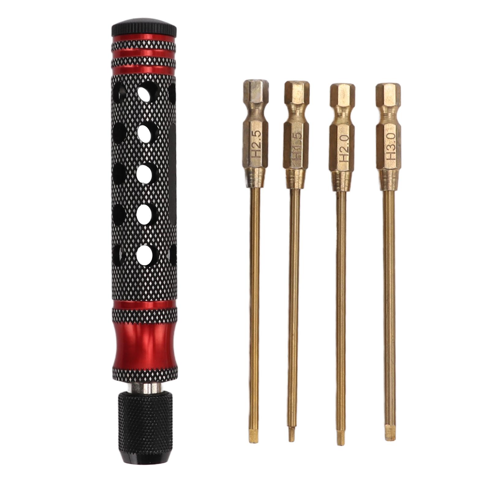 

Набор отверток для ремонта радиоуправляемых моделей 4 в 1, шестигранные отвертки, биты, инструменты для радиоуправляемых автомобилей, кораблей, самолетов, золото