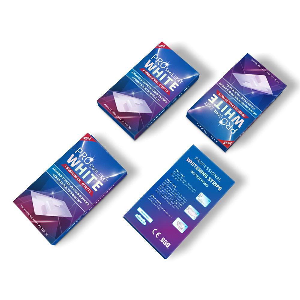 PROWHITE Dry Teeth Whitening Strips - Non-Sensitive, High Adhesion, No Residue
