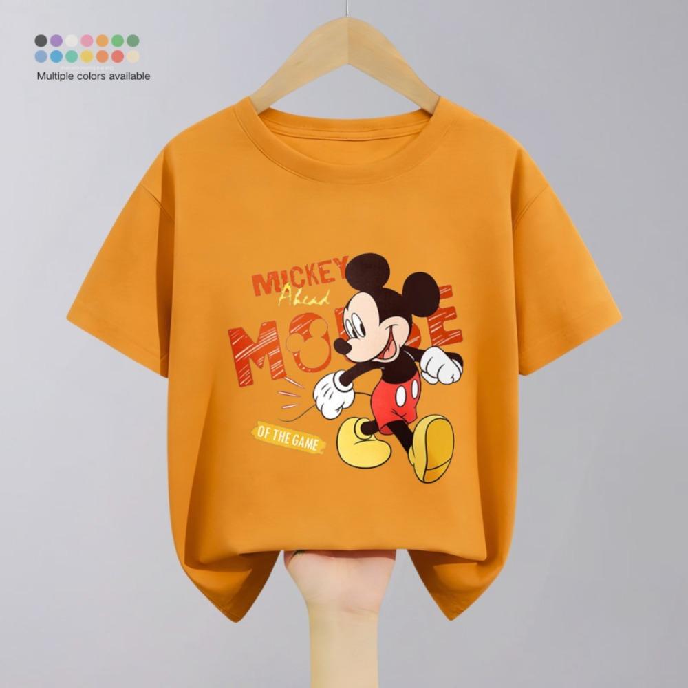 Children's Clothing Summer Cartoon Fashion Children's T-shirt Round Neck