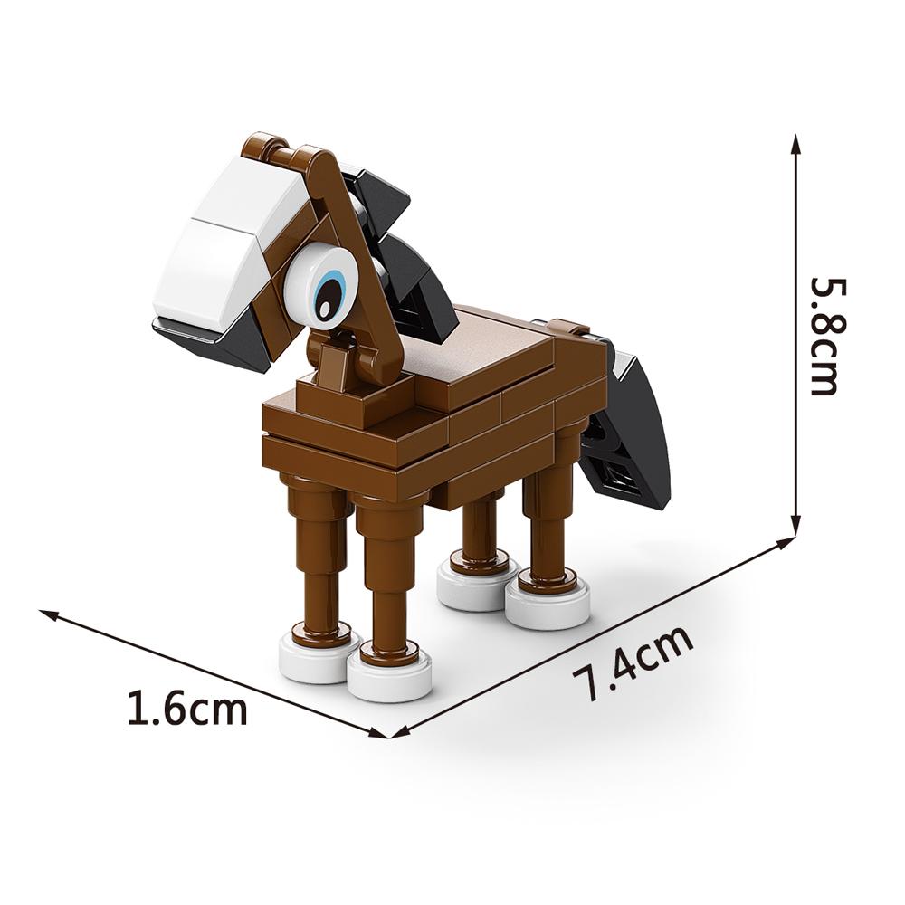 Insect World Animals Scorpion Mantis Ants Spider Birds Marine Animal Building Blocks Toys Desktop Ornaments Bricks Kids Gift