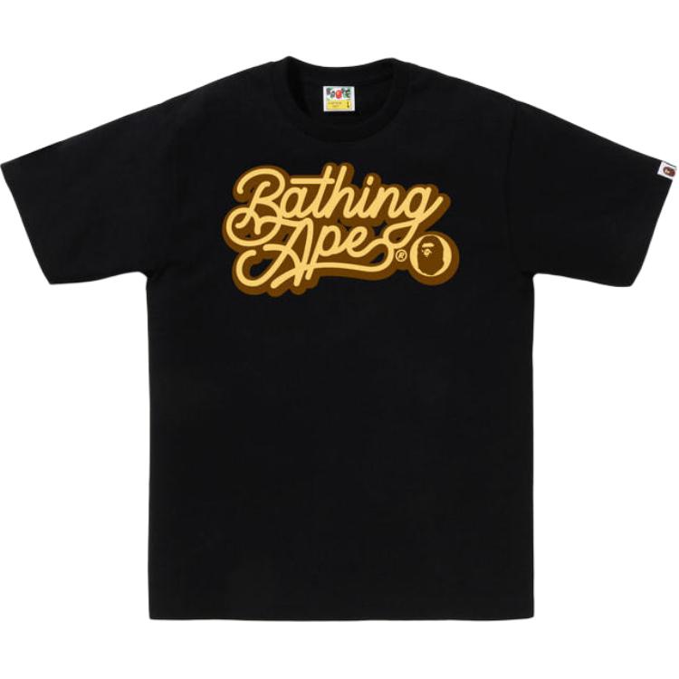 Bape Bathing Ape Script Logo Tee 1L30-110-055