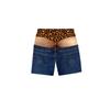 Men's Fun Print Waist Swim Trunks and Beach Shorts with Elastic Waistband