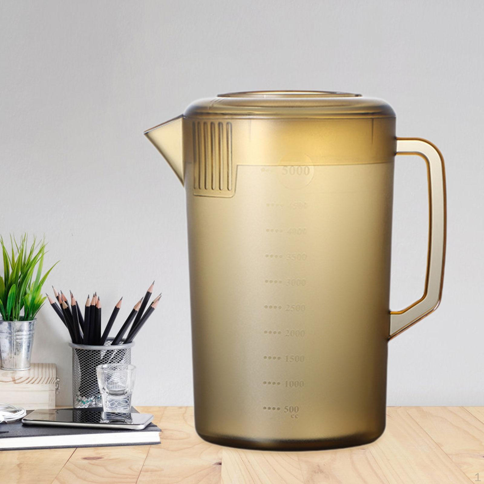 

Мерный кувшин для холодных напитков объемом 5 л с носиком коричневый