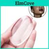 Transparent Silicone Leaf Shaped Makeup Puff Dry Wet Dual-use 6.3*4cm