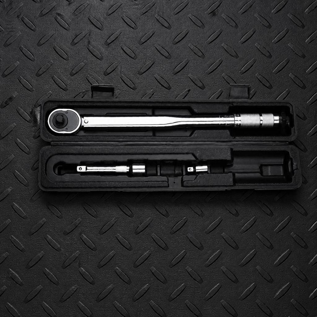 3 Pieces Rotation Force Wrench Set Heavy-Duty Hand Tools Chrome-Finished