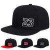 1Piece Unisex Number 23 Embroidery Hip Hop Urban Street Style Hat Outdoor Adjustable Sunscreen Leisure Hat Spring Autumn Travel Tourism Vacation
