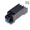 10A Ac220V Coil Power Relay Ly2Nj Hh62P 8 Pins 2 Open 2 Close With Socket Base