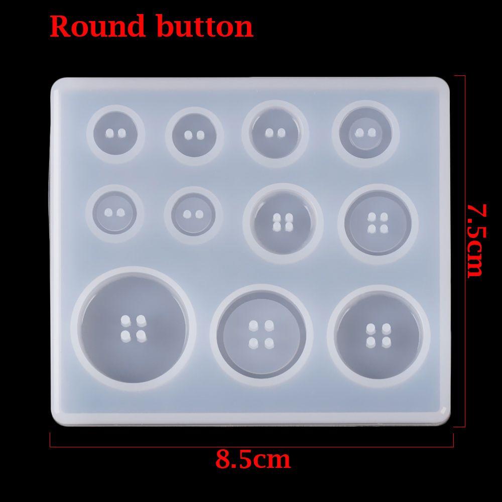 Transparente Schmuckherstellungswerkzeuge Epoxid-DIY-Harzformen Silikonformen Schlüsselanhängerform