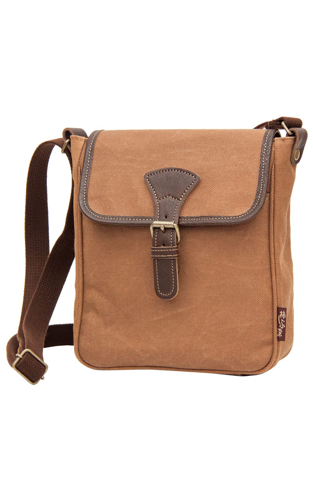 

Shoulder Crossbody Made in Kurashiki Japanese Persimmon Shibu Mini Flap Birthday [creareki] Men s Bag, Bag, Lightweight, Small, Japan, Canvas, Style,