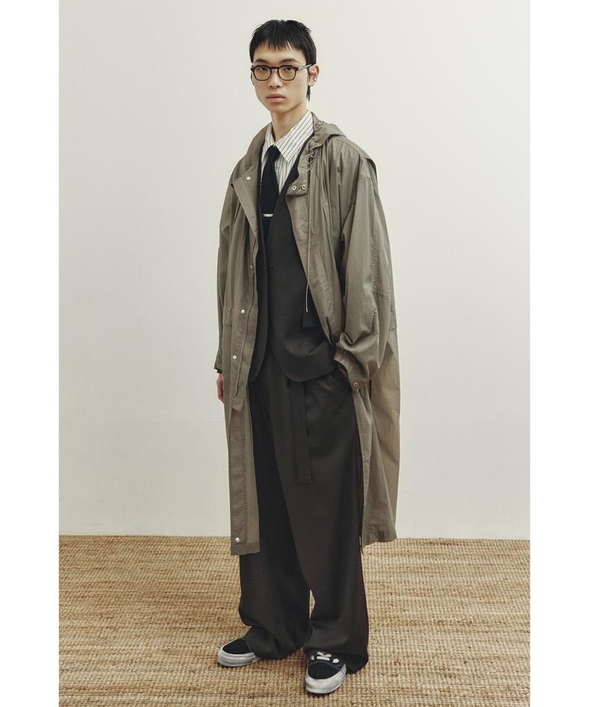 Youth Convertible Windbreaker Coat - Beige