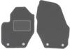 Front Car Mats: Volvo V60 Cross Country, Station Wagon (2011-2017)