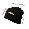 Japanese Style Beanie Hats Patch Design Ski Cap Fashion Ear Protection Pullover Hat  for Women Men