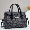 Stylish Boston Bag For Women With Large Capacity And Vintage Design In Black Color