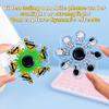 6PCS 3D Finger Gyroscope Creative Fingertip Running Rotation Visual Illusion Cartoon Stress Reducing Dynamic Optical Gyroscope