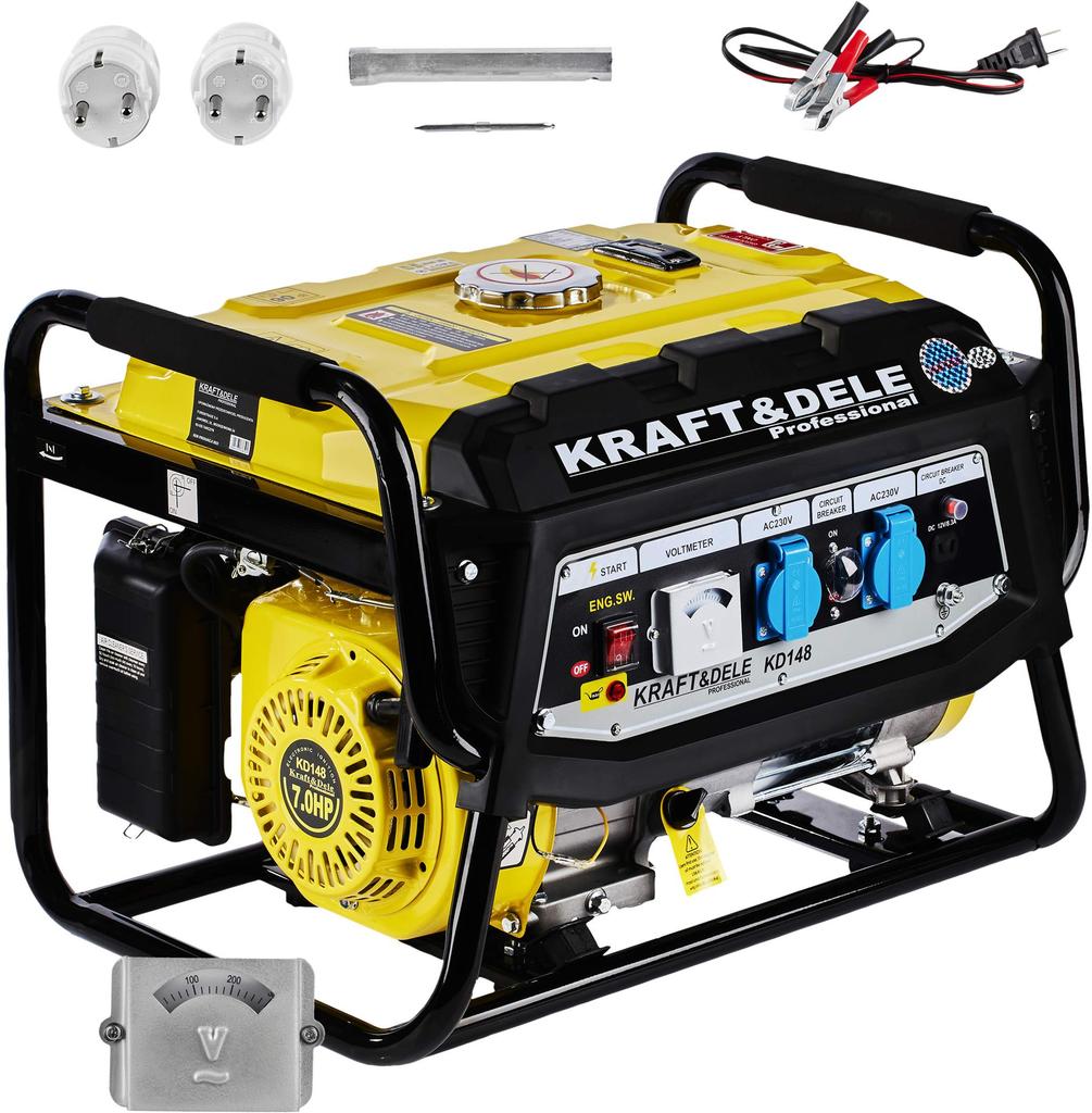 3500W Generator Set Stable and Efficient | Kraft&Dele