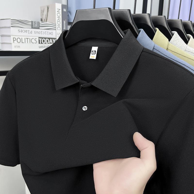 Short Sleeve T-Shirtpolo Men's Summer Lapel Collar Casual Top