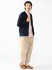 BEAMS PLUS/Sweatshirt LOOPEWHEELER X BEAMS PLUS Special Edition Extra Light Plus Sweat Cardigan Men's LW Marine (DK.NAVY) Size L 38130097593