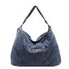 Denim Bag Women's Crossbody Bag Large Capacity Student Class Commuter Shoulder Tote Bag