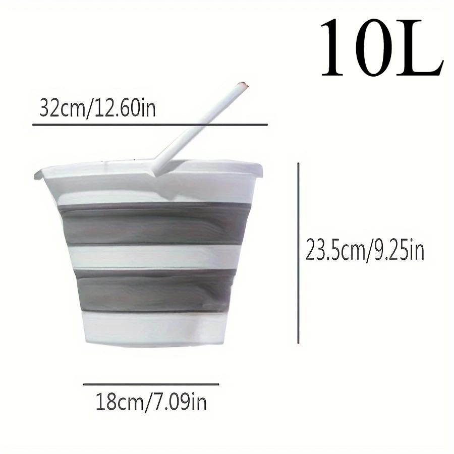 1PC 5/10LPortable Folding Bucket Durable Space Saving Easy To Store Suitable for Car Washing Camping Fishing Traveling Outdoor