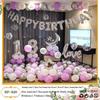 18th Birthday Party Aluminum Balloon Set - Wall Decoration Background