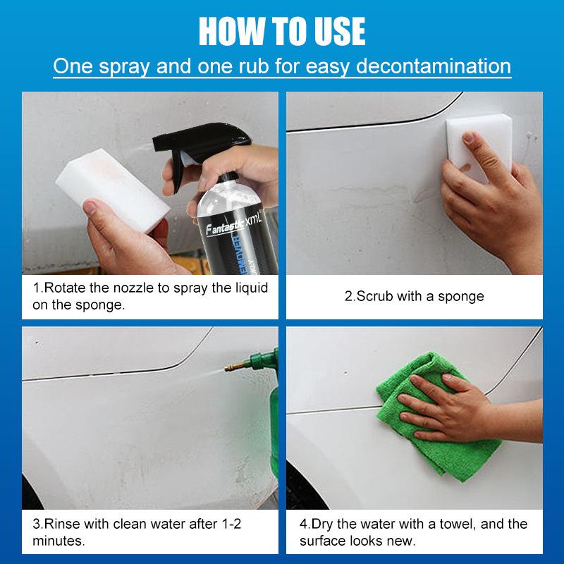 Exklusiver Wasserflecken- und Markenreiniger für Autolack und Glas