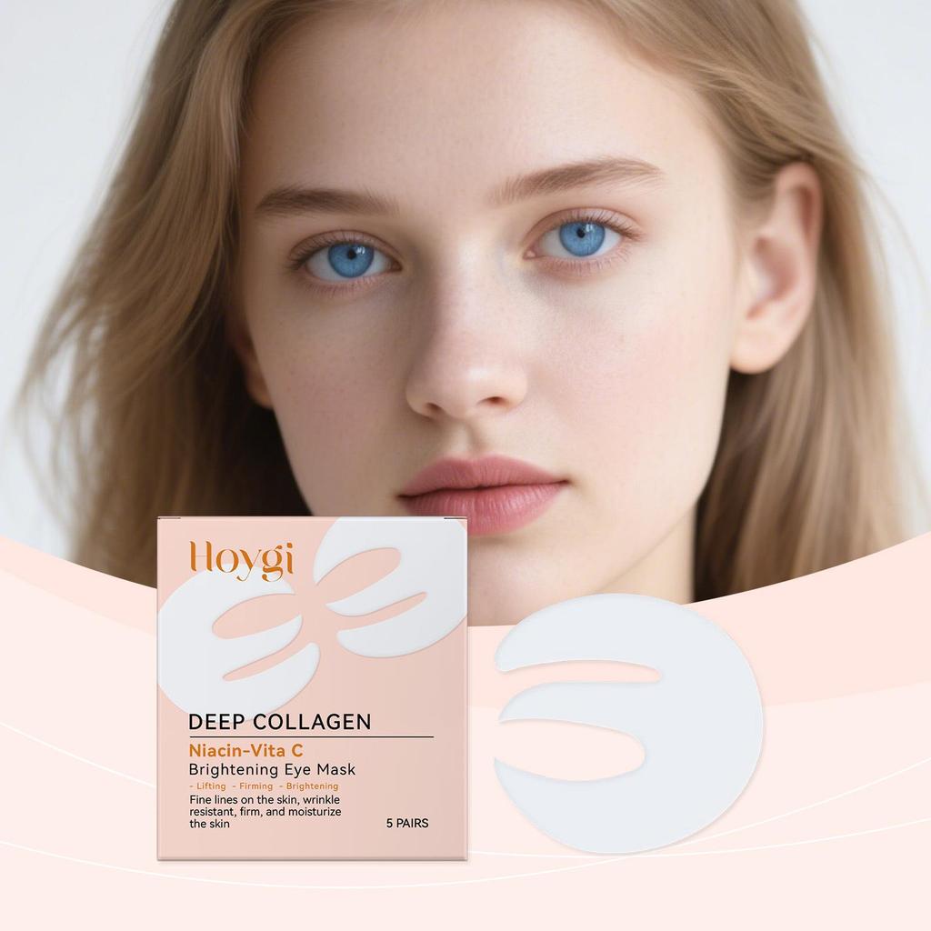 HOYGI Collagen Eye Mask - Moisturizing & Hydrating, Gentle & Comfortable, Portable & Easy to Use.
