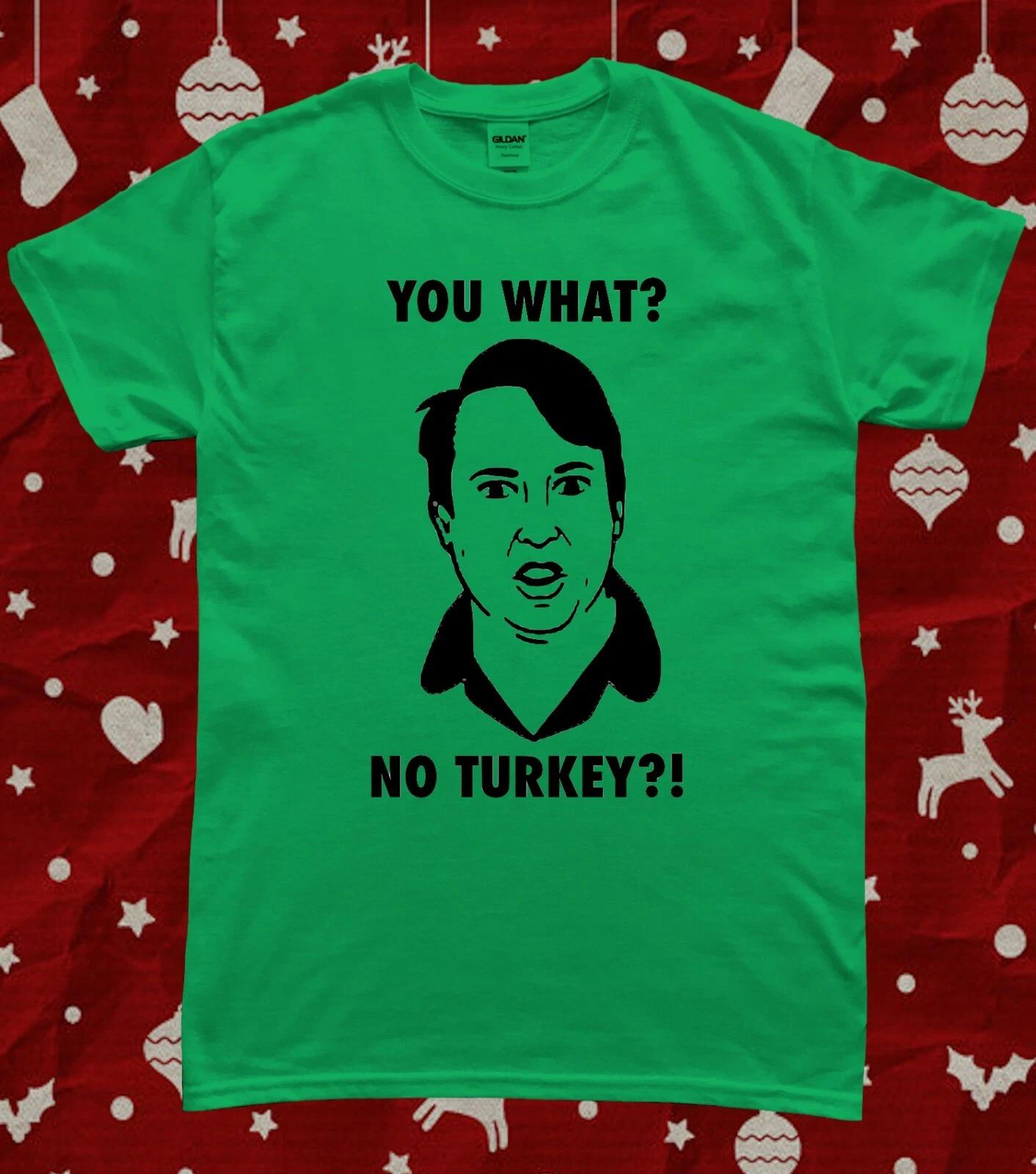 Mark Peep Show No Turkey Christmas T-Shirt S