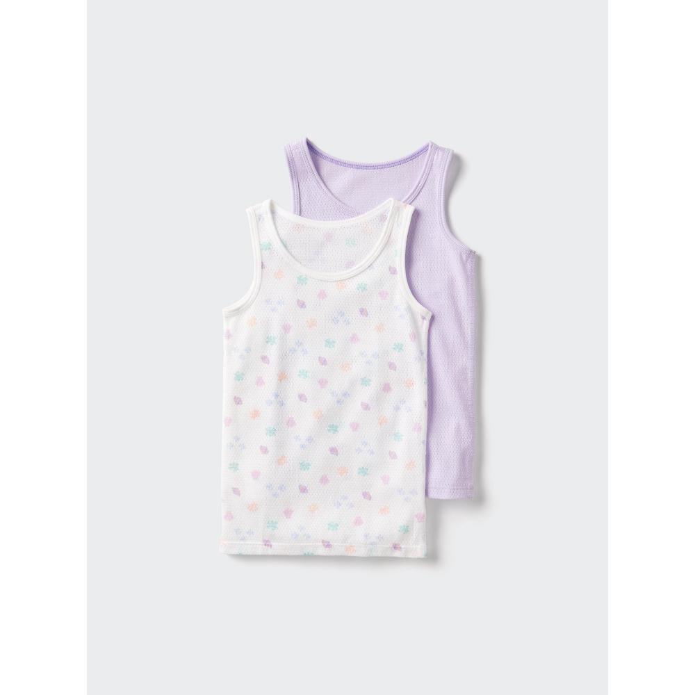 Uniqlo Japanisches Baumwoll-Netz-Tanktop 2er-Pack