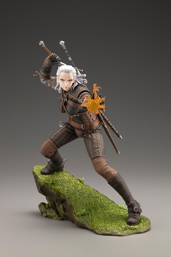 The Witcher Bishoujo Geralt Scale PVC Painted Finished Figure 1/7