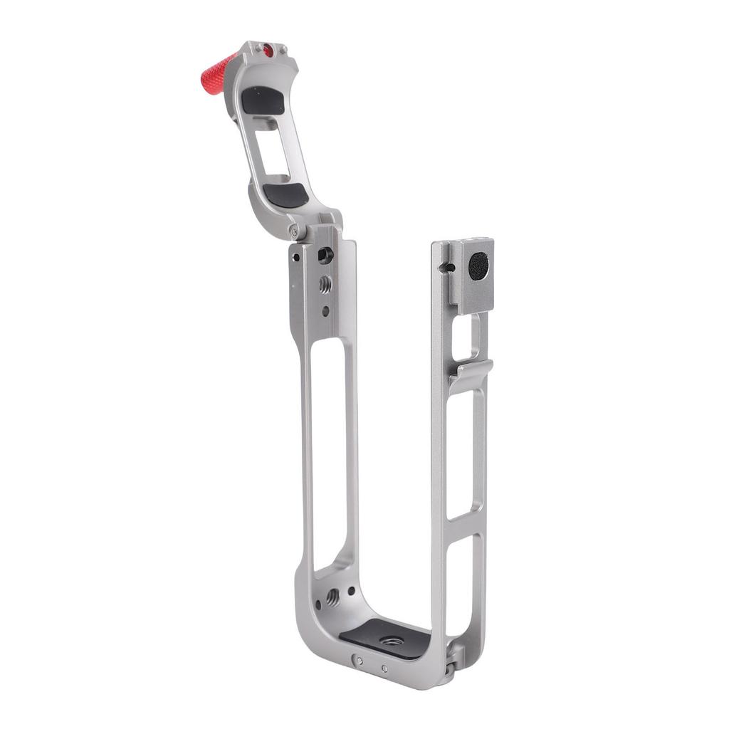 Protective Cage Fit for Insta360 X5 Action Camera Aluminum Camera Housing Case Frame with Cold Shoe Mount 1 4 Inch