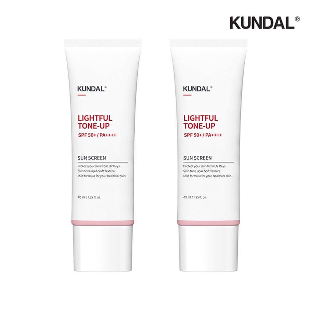 

KUNDAL daily light full tone-up sun cream 40ml (2 packs)