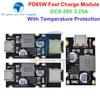 TZT QC4.0 QC3.0 Typ-C USB PD65W Schnelllade-Adaptermodul DC8-32V 3,25A 65W Step-Down-Modul für Huawei SCP/FCP Apple PD