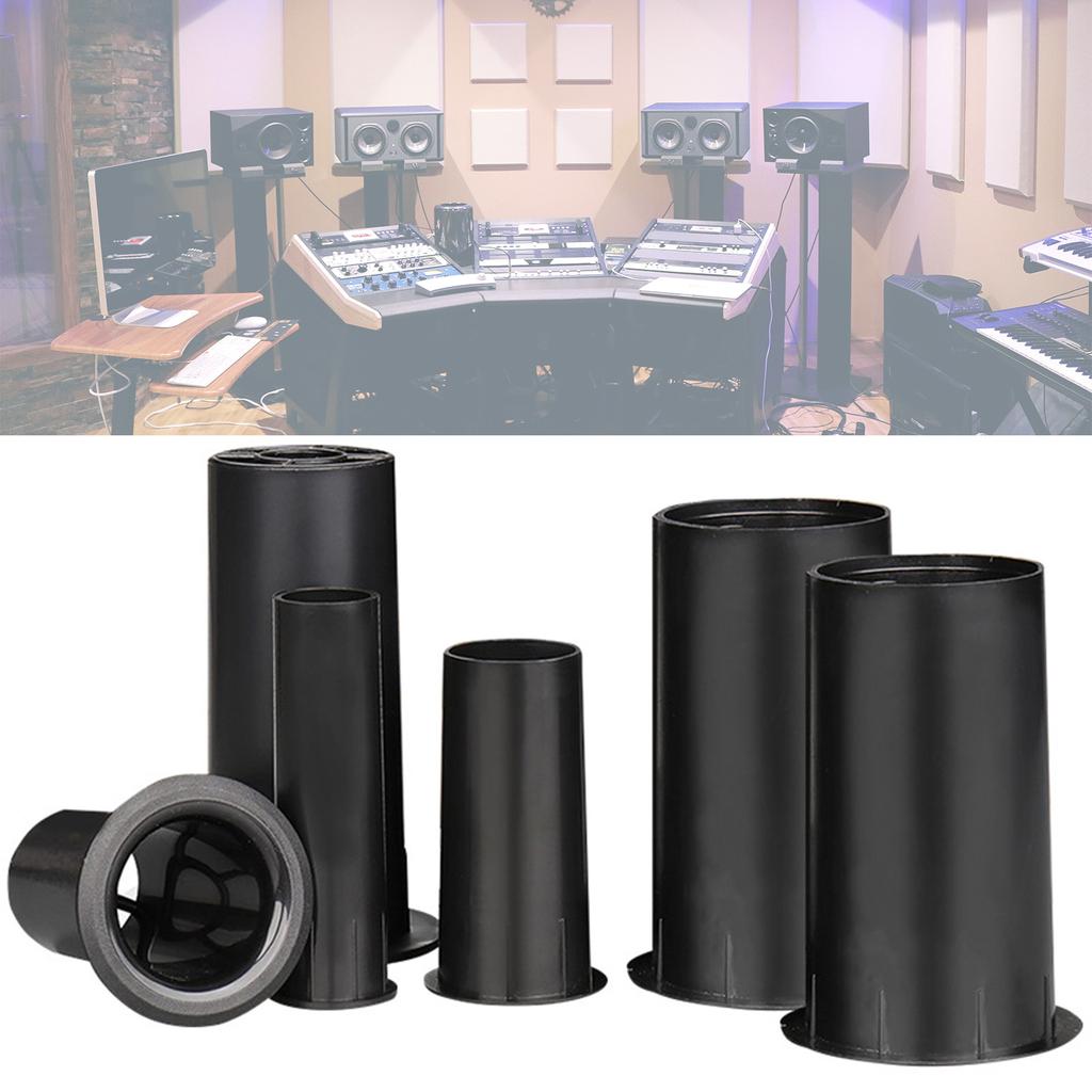 2PCS Speaker Port Tube Bass Vent Ventilation Connector Quality Plastic Bass Reflex Tube for DIY Speaker Project Upgrades