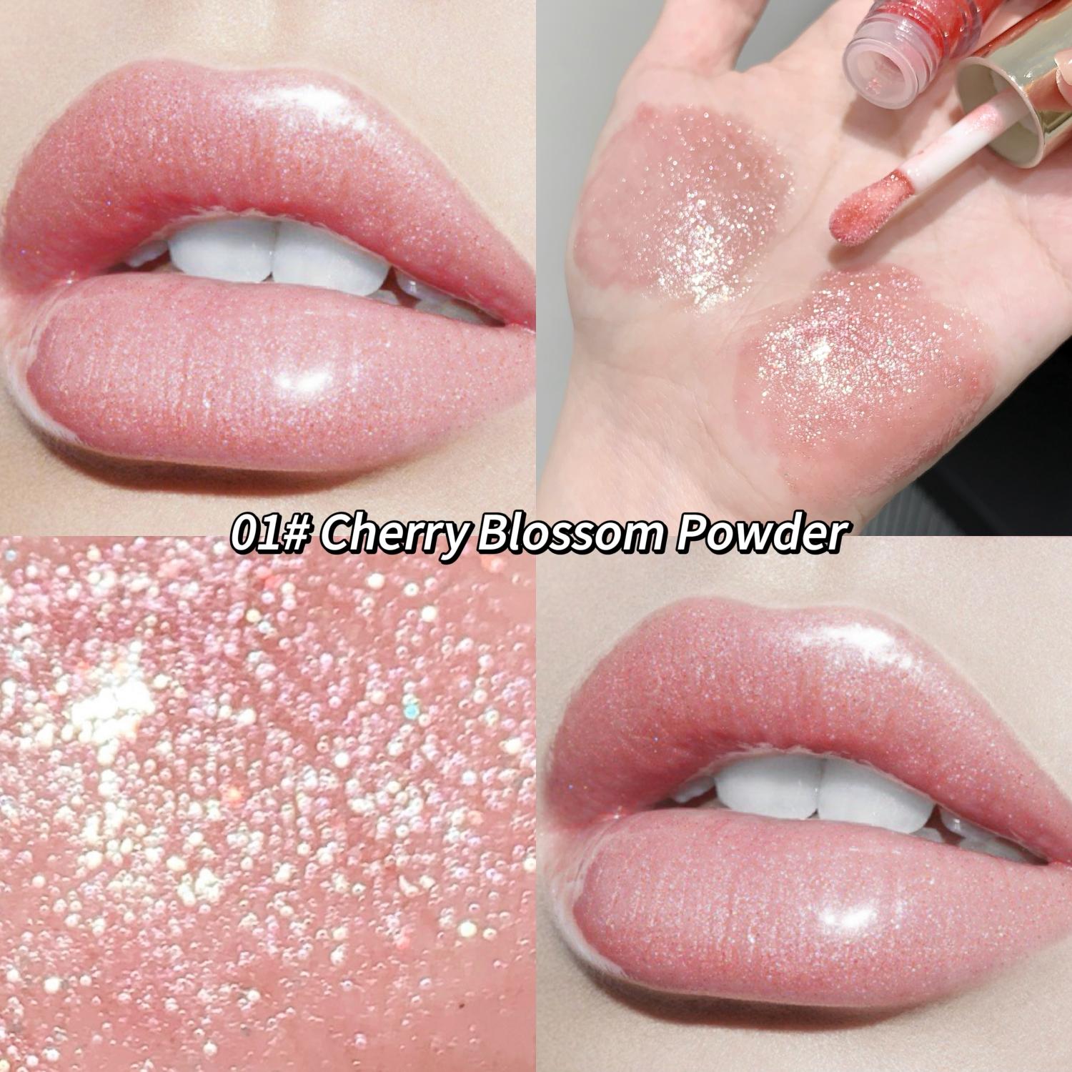 SHAQINUO Water Bright Color Flash Lip Gloss