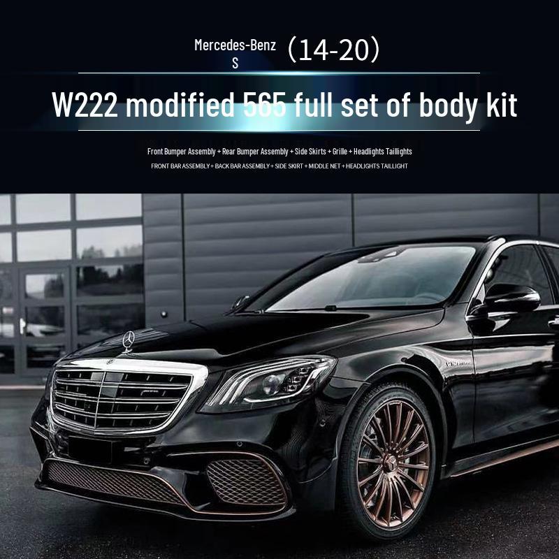 Lei Shuo ABS+PP Body Kit for Mercedes-Benz S-Class W222 S65 AMG Upgrade
