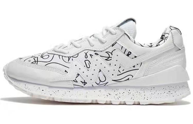 DFT x Li Ning 001 Амортизирующие Скользкие Устойчивые к истиранию Низкие Баскетбольные Кроссовки Мужские Белые ABCS001-10 43