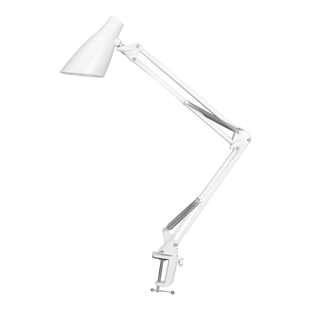 Swing Arm Desk Light with Clamp USB 3 Lighting 10 Brightness Eye Caring Reading Desk Lamps for Home